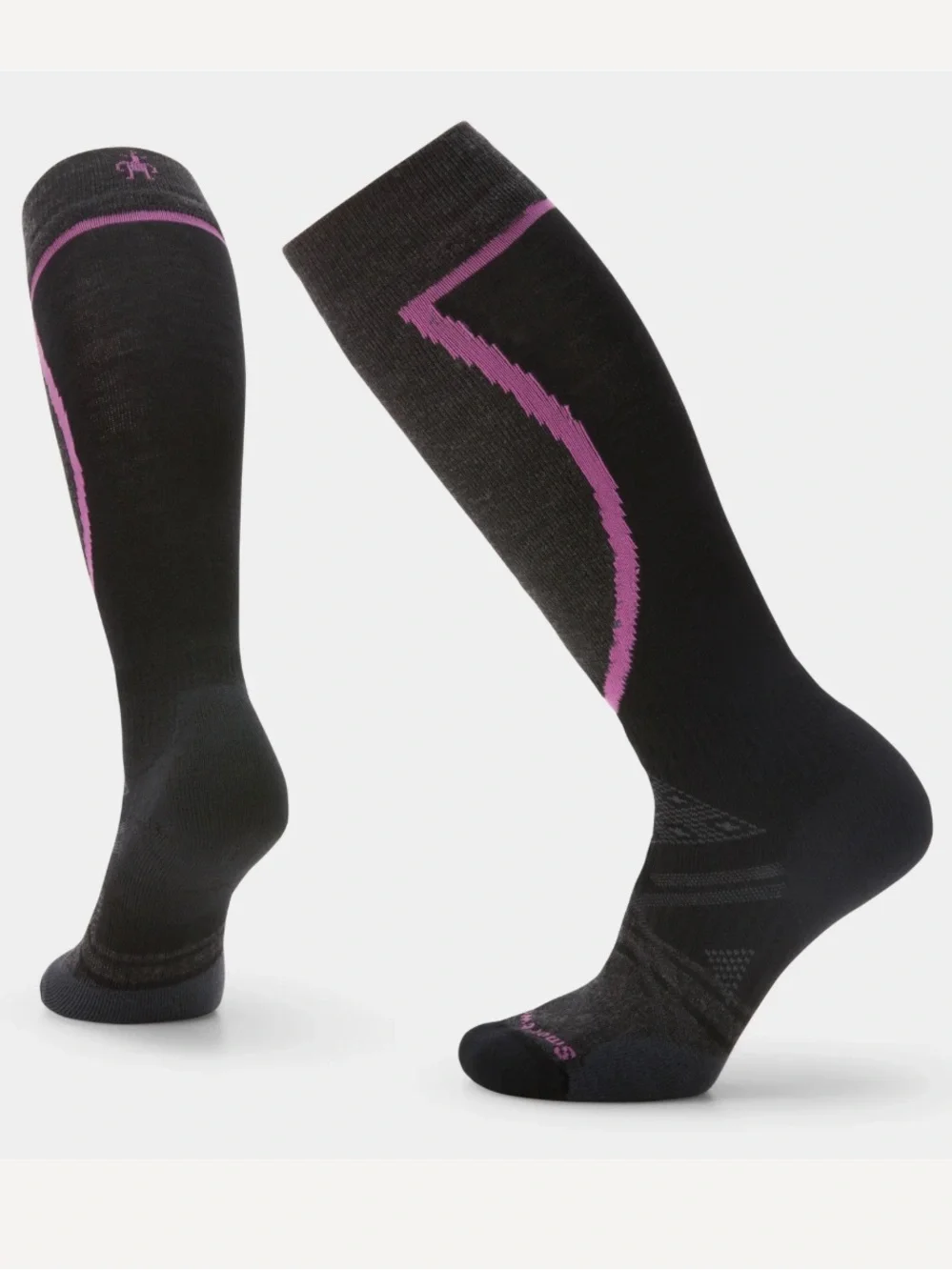 NWT 2 Pairs of Smartwool Women's Ski Full Cushion Over The Calf Socks.